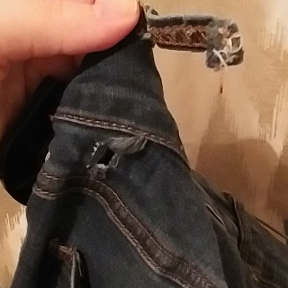 Rue 21 high rise destroyed skinny jeans sz 8*as is - Picture 12 of 16